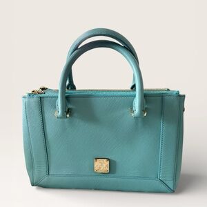 MCM Nuovo Satchel/Shoulder Bag Saffiano Leather - Excellent Condition